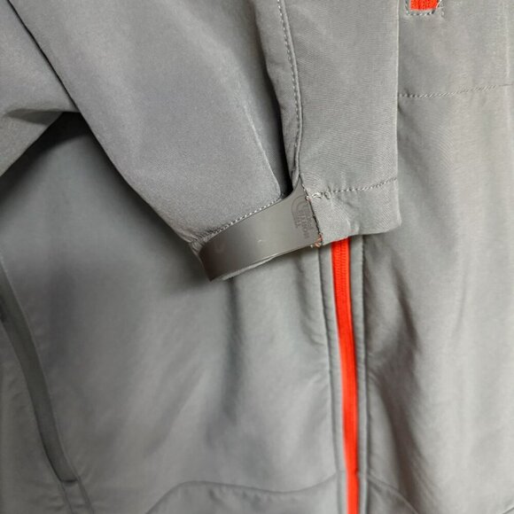 The North Face Men’s XL Shellrock Softshell Jacket Gray/Orange EUC (NE45 Logo) - Picture 3 of 12